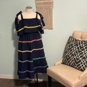 English Factory Lined Dress L Large